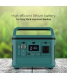 Powerstation 568Wh - 500W, med strømudtag, 1x 230V AC output