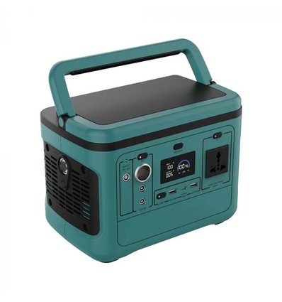 Powerstation 500W - 568Wh, med strømudtag, 1x 230V AC output
