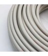 50 meter downlightkabel hvid - 230V, 3G1,5mm2