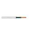 50 meter downlightkabel hvid - 230V, 3G1,5mm2