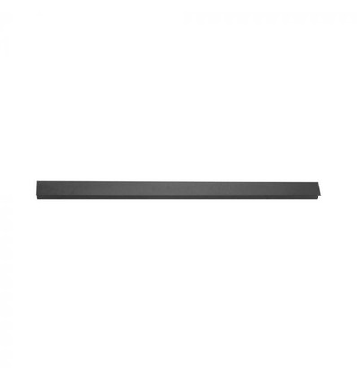 23W Lineært Væglys - LED, 1410*60*50mm, 3000K, Sort Hus, IP65