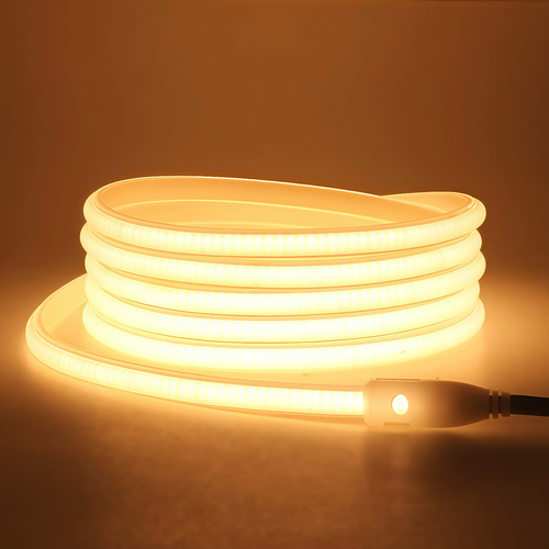 10m 9,5W/m Neon COB-LED strip - 24V DC, IP67, 280 LED pr. meter, COB LED