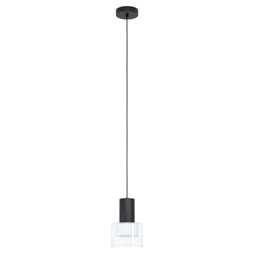 Outlet: EGLO Molineros Pendel Lampe Med GU10 5W i Sort/Hvid