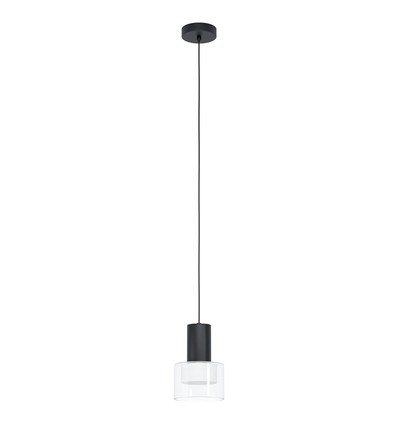 Outlet: EGLO Molineros Pendel Lampe Med GU10 5W i Sort/Hvid