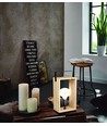 Outlet: EGLO Famborough Bordlampe til E27 H40 i Sort/Træ