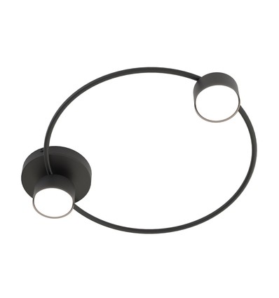 Lucio 2 Sort loftslampe - GX53, 230V, uden lyskilde
