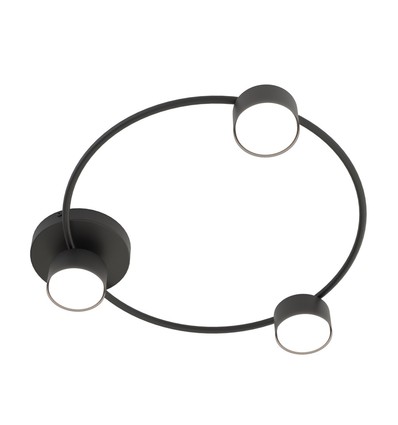 Lucio 3 Sort loftslampe - GX53, 230V, uden lyskilde