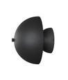 Mush K2 Sort væglampe - Ø18 cm, G9, 230V, uden lyskilde