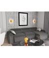 Mush K2 Orange væglampe - Ø18 cm, G9, 230V, uden lyskilde