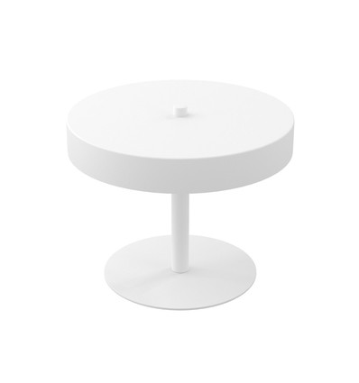Nemo LN2 Hvid bordlampe - Ø20 cm, G9, 230V, uden lyskilde