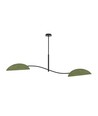 Lotus 2 Sort/Grøn loftslampe - E14, 230V, uden lyskilde