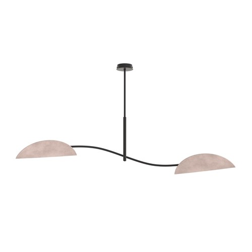 Lotus 2 Sort/Grå loftslampe - E14, 230V, uden lyskilde