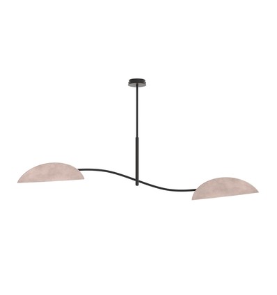 Lotus 2 Sort/Grå loftslampe - E14, 230V, uden lyskilde