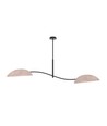 Lotus 2 Sort/Grå loftslampe - E14, 230V, uden lyskilde