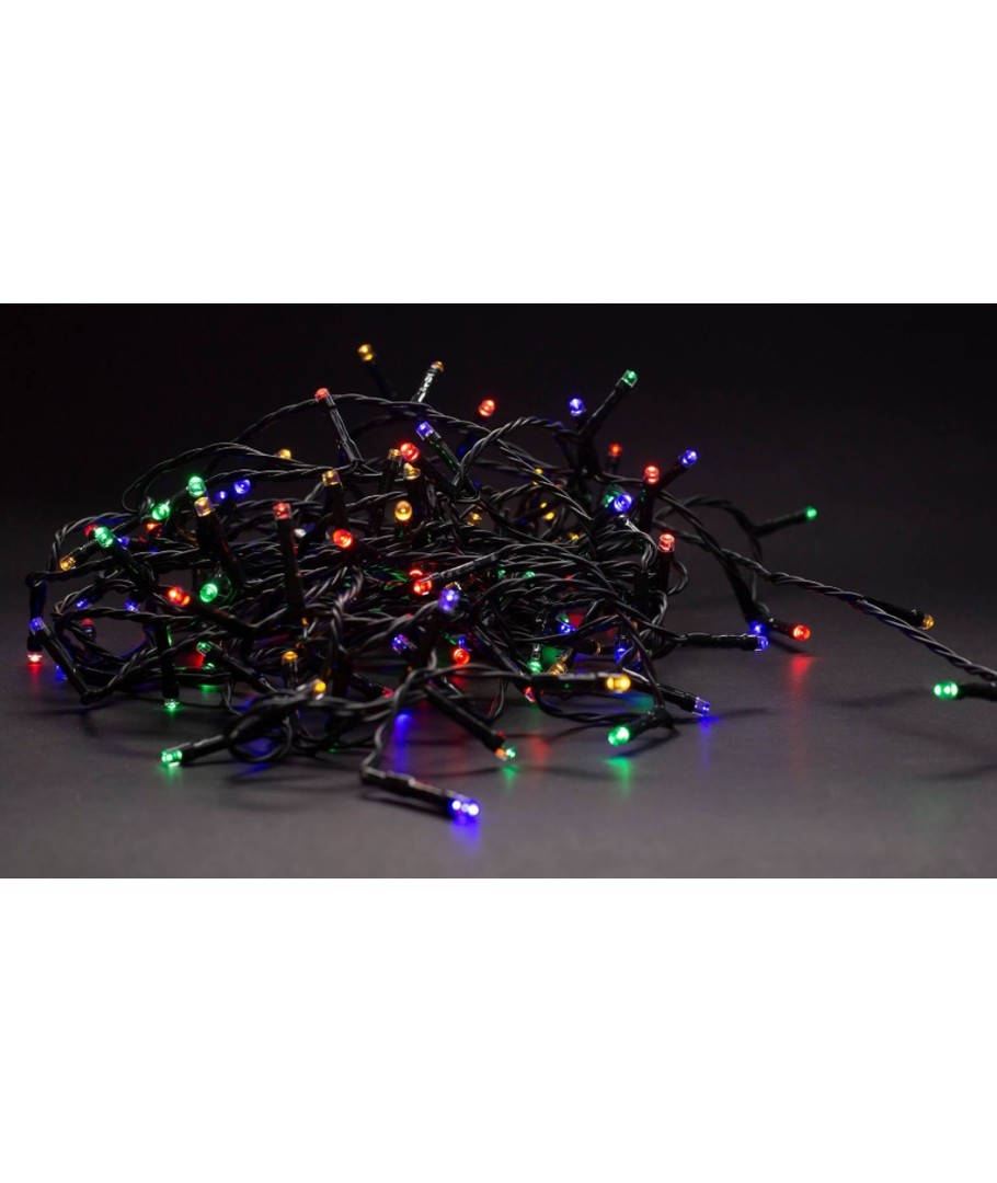 9 m. Smart multicolor LED julelyskæde - Tuya/Smart Life, 120 LED,