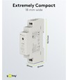 12V 15W DIN skinne strømforsyning - 12V DC, 1,25A