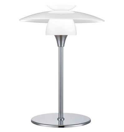 Halo Design - Scandinavia Bordlampe Ø20cm, opal/krom
