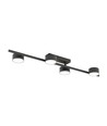 Bet 4 Sort loftslampe - Ø8 cm, GX53, 230V, uden lyskilde