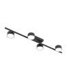 Bet 4 Sort loftslampe - Ø8 cm, GX53, 230V, uden lyskilde