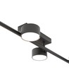 Bet 4 Sort loftslampe - Ø8 cm, GX53, 230V, uden lyskilde