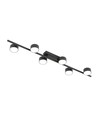 Bet 6 Sort loftslampe - Ø8 cm, GX53, 230V, uden lyskilde
