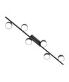 Bet 6 Sort loftslampe - Ø8 cm, GX53, 230V, uden lyskilde