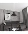 Lunaro 1L Sort pendellampe - Ø40 cm, GX53, 230V, uden lyskilde