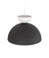 Lunaro 1S Sort/Hvid pendellampe - Ø30 cm, GX53, 230V, uden lyskilde