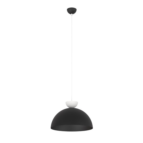 Lunaro 1L Sort/Hvid pendellampe - Ø40 cm, GX53, 230V, uden lyskilde