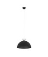 Lunaro 1L Sort/Hvid pendellampe - Ø40 cm, GX53, 230V, uden lyskilde