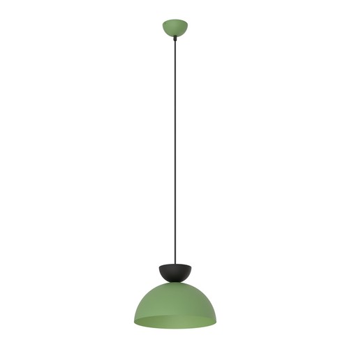 Lunaro 1S Sort/Grøn pendellampe - Ø30 cm, GX53, 230V, uden lyskilde