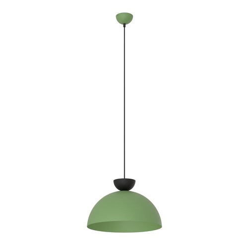 Lunaro 1L Sort/Grøn pendellampe - Ø40 cm, GX53, 230V, uden lyskilde