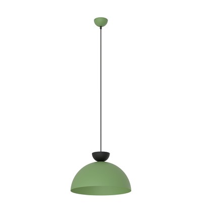 Lunaro 1L Sort/Grøn pendellampe - Ø40 cm, GX53, 230V, uden lyskilde