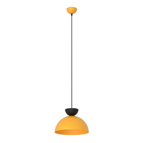 Lunaro 1S Sort/Orange pendellampe - Ø30 cm, GX53, 230V, uden lyskilde