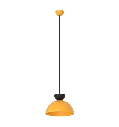 Lunaro 1S Sort/Orange pendellampe - Ø30 cm, GX53, 230V, uden lyskilde