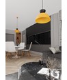 Lunaro 1S Sort/Orange pendellampe - Ø30 cm, GX53, 230V, uden lyskilde