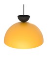 Lunaro 1L Sort/Orange pendellampe - Ø40 cm, GX53, 230V, uden lyskilde