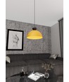 Lunaro 1L Sort/Orange pendellampe - Ø40 cm, GX53, 230V, uden lyskilde
