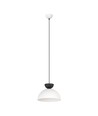 Lunaro 1S Hvid/Sort pendellampe - Ø30 cm, GX53, 230V, uden lyskilde