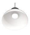 Lunaro 1S Hvid/Sort pendellampe - Ø30 cm, GX53, 230V, uden lyskilde