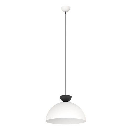 Lunaro 1L Hvid/Sort pendellampe - Ø40 cm, GX53, 230V, uden lyskilde