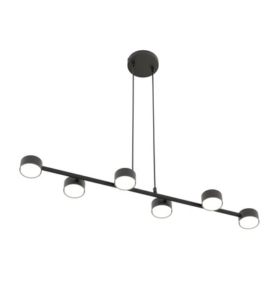 Megara 6 Sort pendellampe - GX53, 230V, uden lyskilde