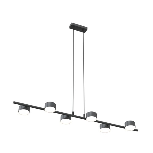 Sora 6 Sort pendellampe - GX53, 230V, uden lyskilde