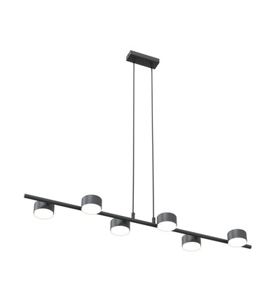 Sora 6 Sort pendellampe - GX53, 230V, uden lyskilde