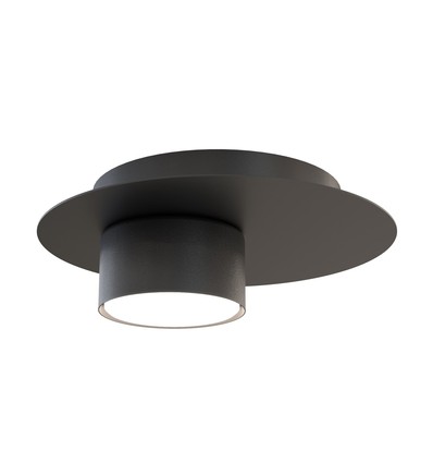 Bolx 1 Sort loftslampe - GX53, 230V, uden lyskilde