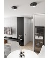 Bolx 1 Sort loftslampe - GX53, 230V, uden lyskilde