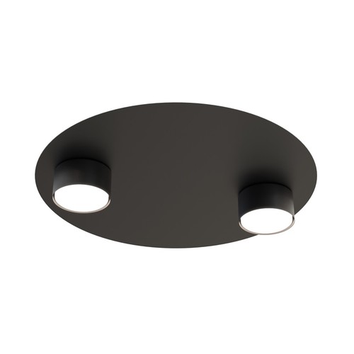 Bolx 2 Sort loftslampe - GX53, 230V, uden lyskilde