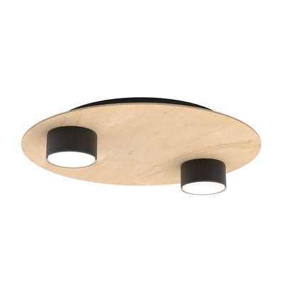 Pixo 2 Sort loftslampe - GX53, 230V, uden lyskilde
