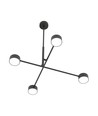 Natsu 4 Sort loftslampe - GX53, 230V, uden lyskilde