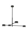Natsu 4 Sort loftslampe - GX53, 230V, uden lyskilde